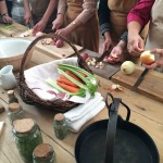 Prepping Vegetables