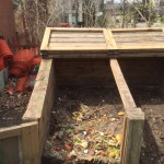 Starting the compost harvesting