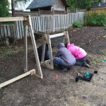 Planting squash