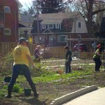 Soil Preparation in South Garden