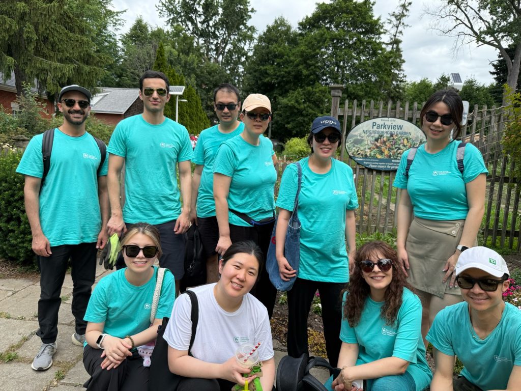 Group Picture of First Capital REIT volunteer Group June 2025
