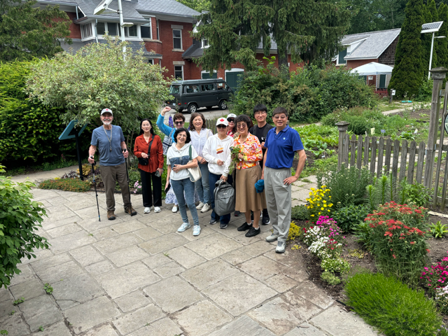 St George Anglican Church ESL Conversation Group annual visit to the garden in June 2026